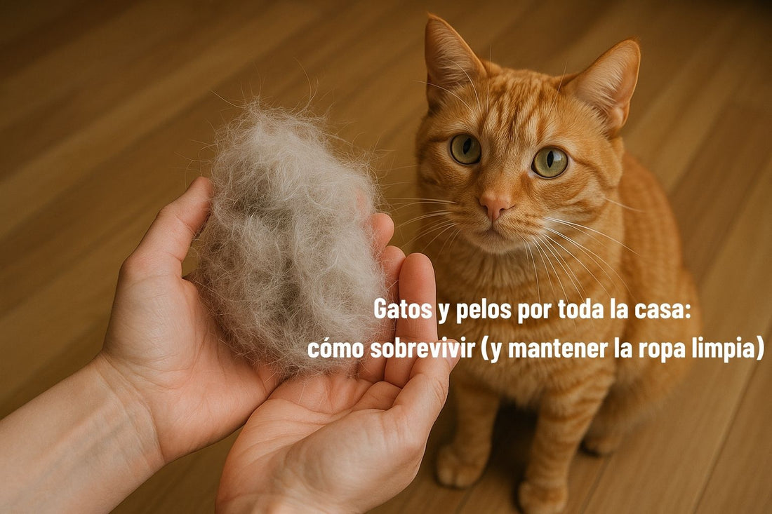Gatos y pelos por toda la casa: cómo sobrevivir (y mantener la ropa limpia)