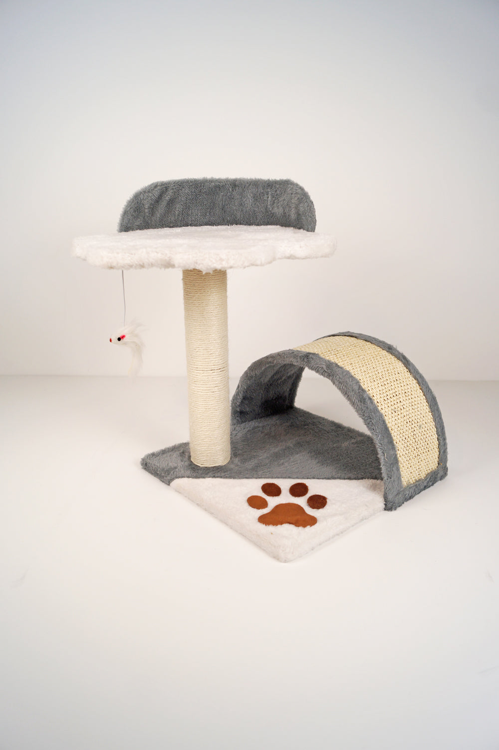 Árbol Rascador Compacto para Gatos | Juego, Descanso y Uñas Sanas