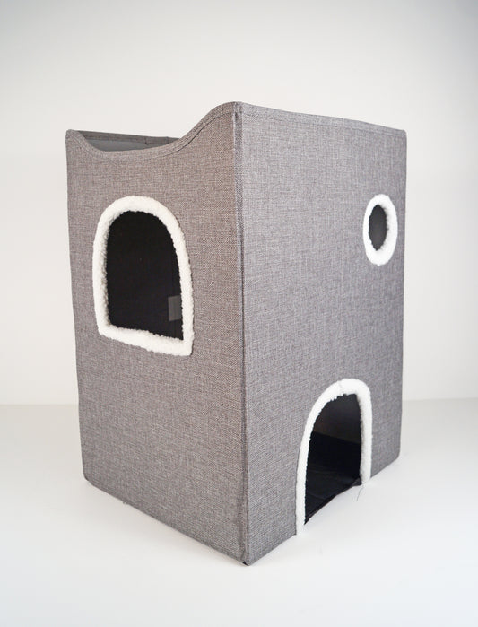 Torre Rascador para Gatos con Cama y Hamaca