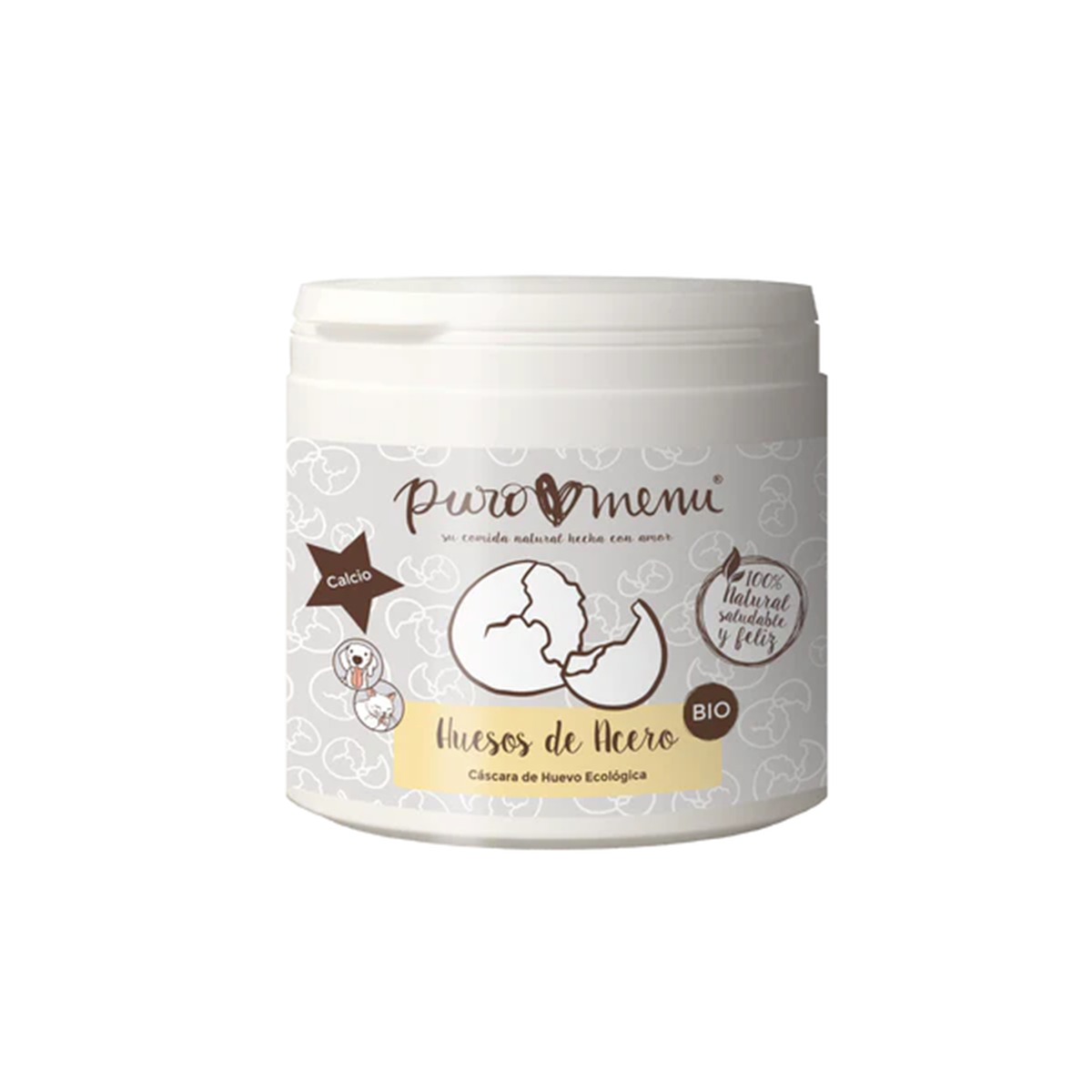 Huesos de Acero (Cáscara de Huevo BIO), 150g
