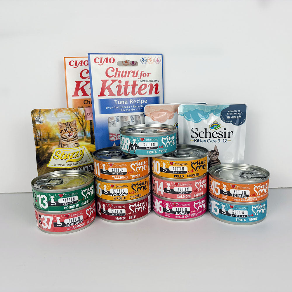 Pack Comida Gatos Bebé