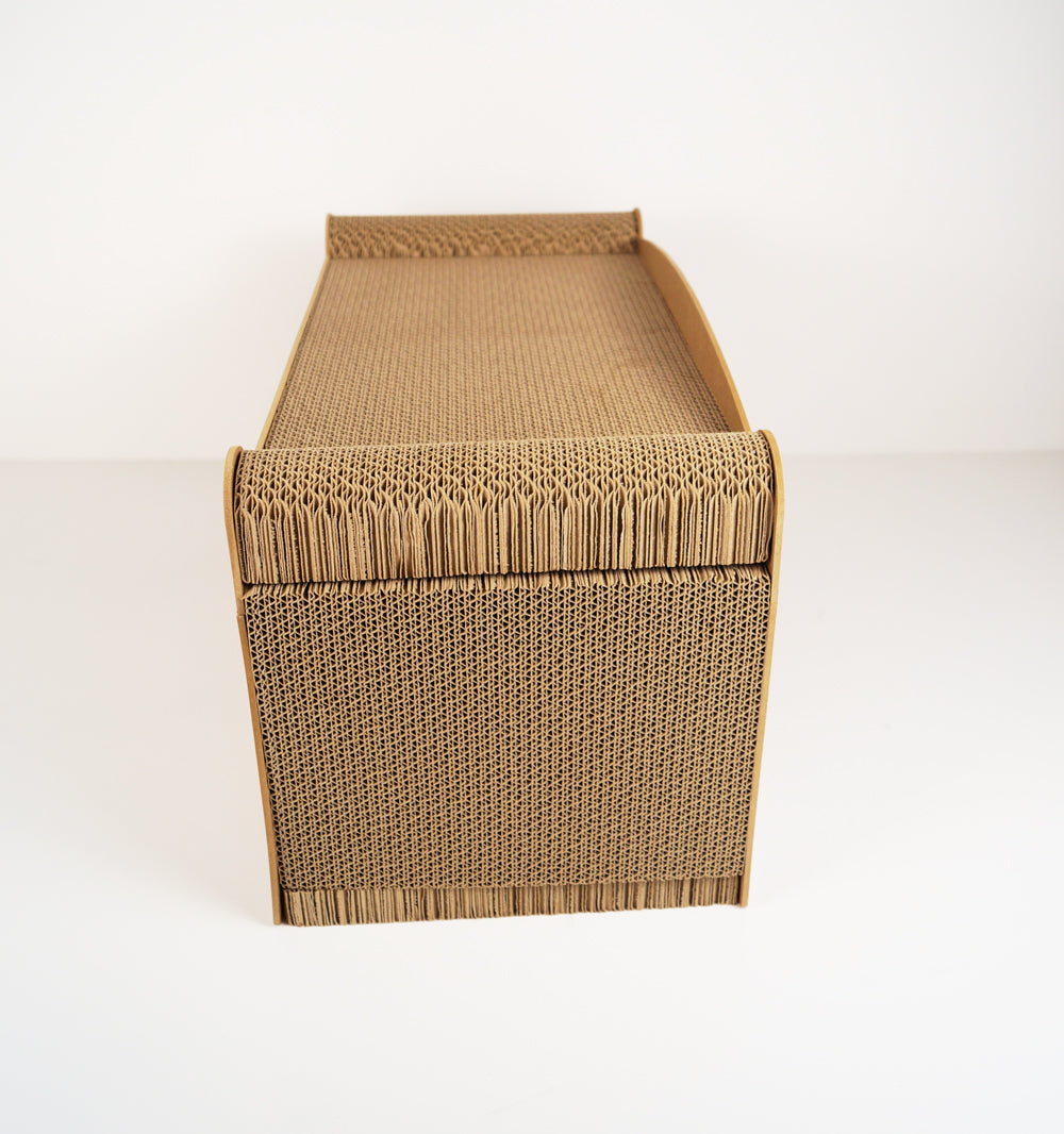 Rascador Túnel de Sisal con cama para Gatos | Juego, Escondite y Uñas Sanas