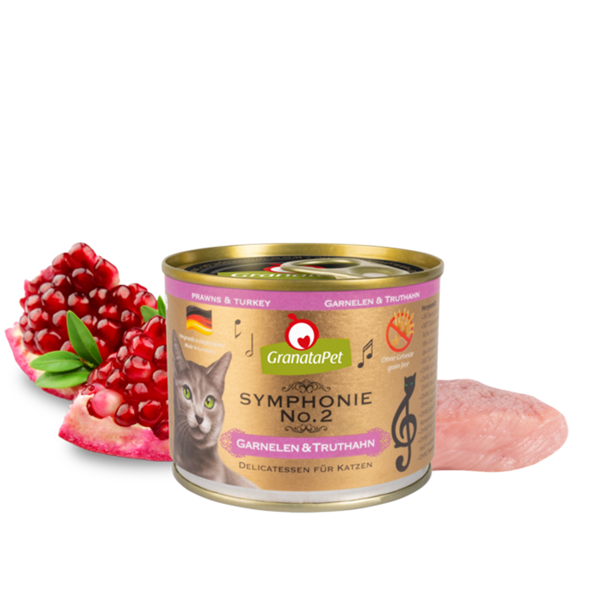 Granatapet Gambas y Pavo - 200g