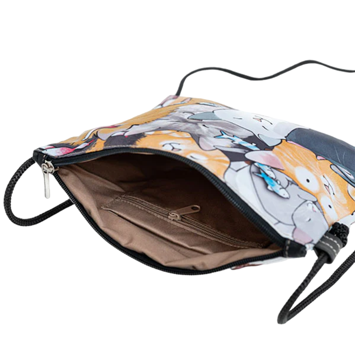 Bolso Cartera Poliester - Gatuperio