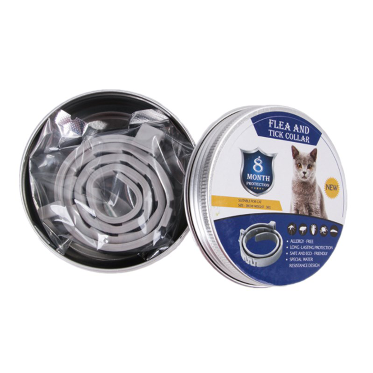 🕷️Collar Antiparásitos Gato Perro
