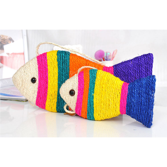 Rascador Pez Sisal 24,5cm