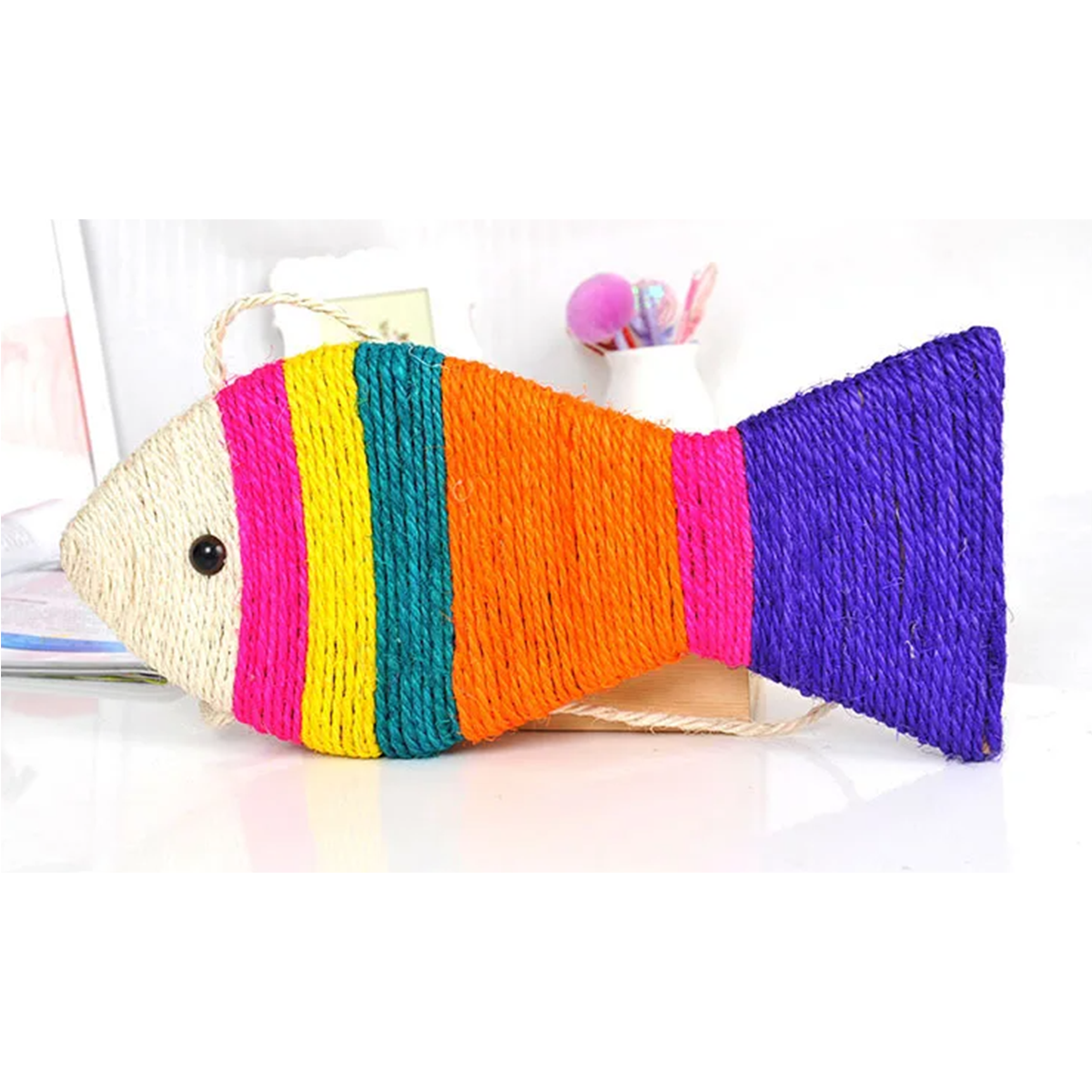 Rascador Pez Sisal 24,5cm